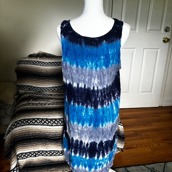 Sun Shine Raised S/M Flow Tye Dye Dress - Picture 5 of 10